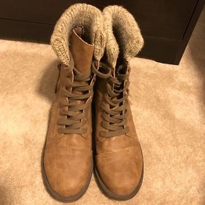 Lace Up Combat Boots